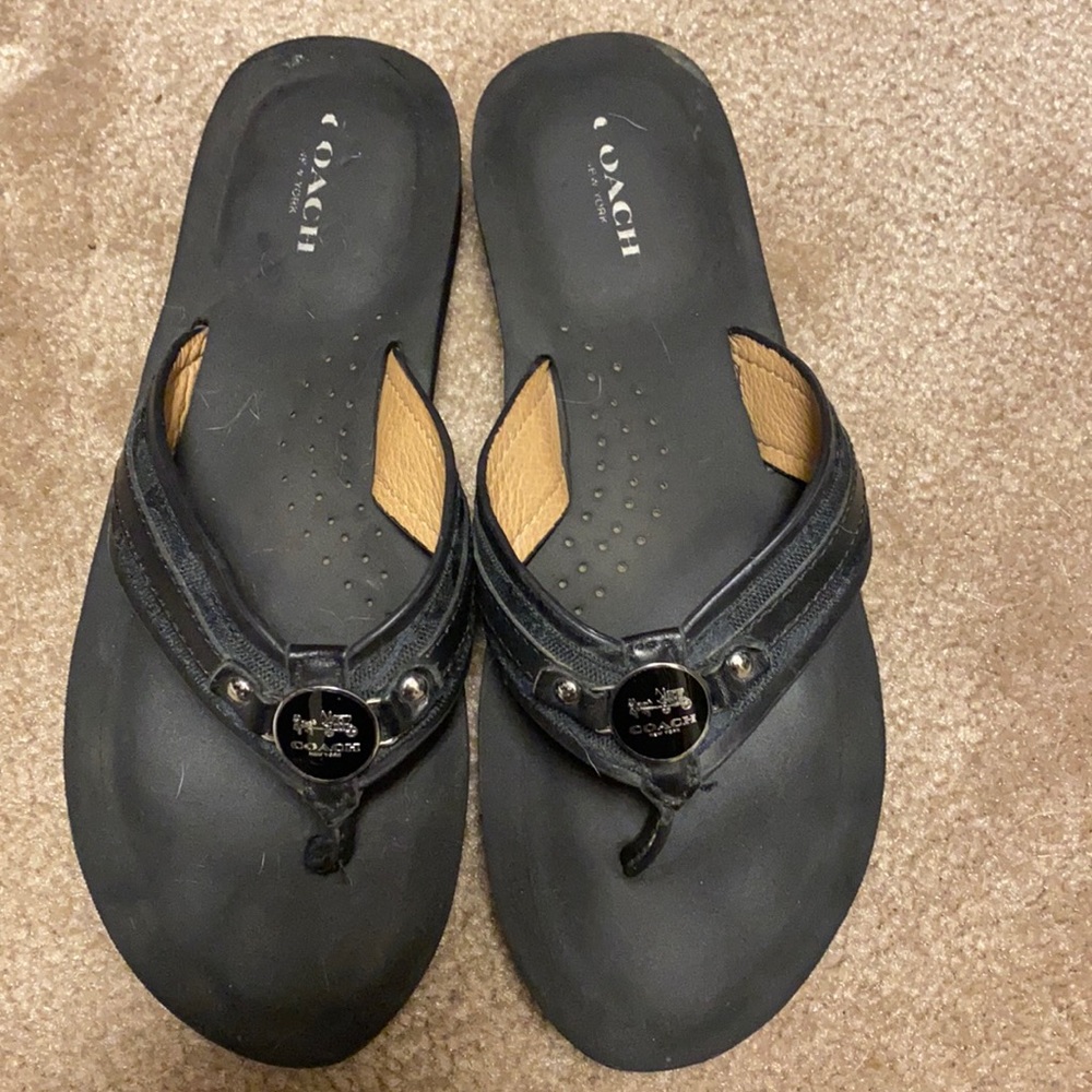 Coach flip flop